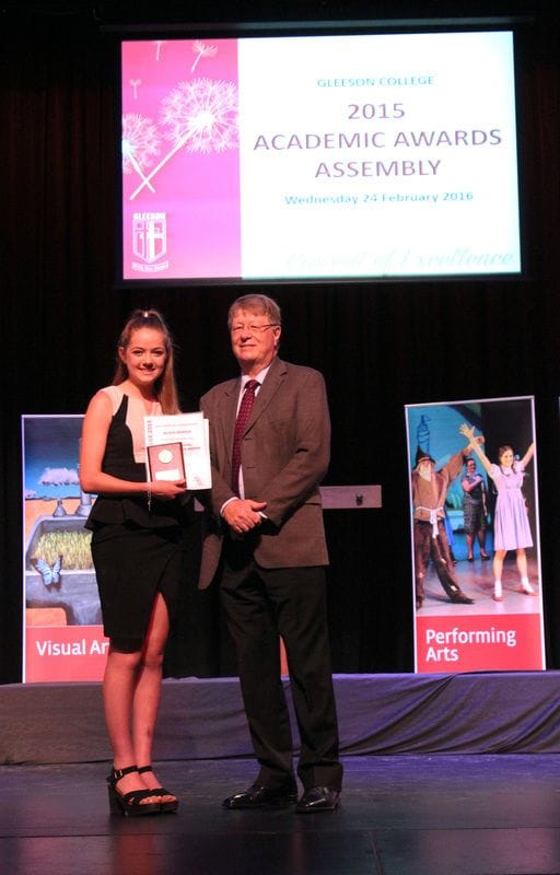 2015 Dux of College Olivia Keatch a Star!